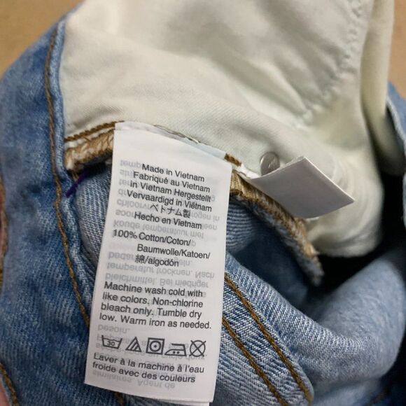 Madewell Rigid Denim A-Line Mini Skirt in Lovell Wash - Picture 6 of 7